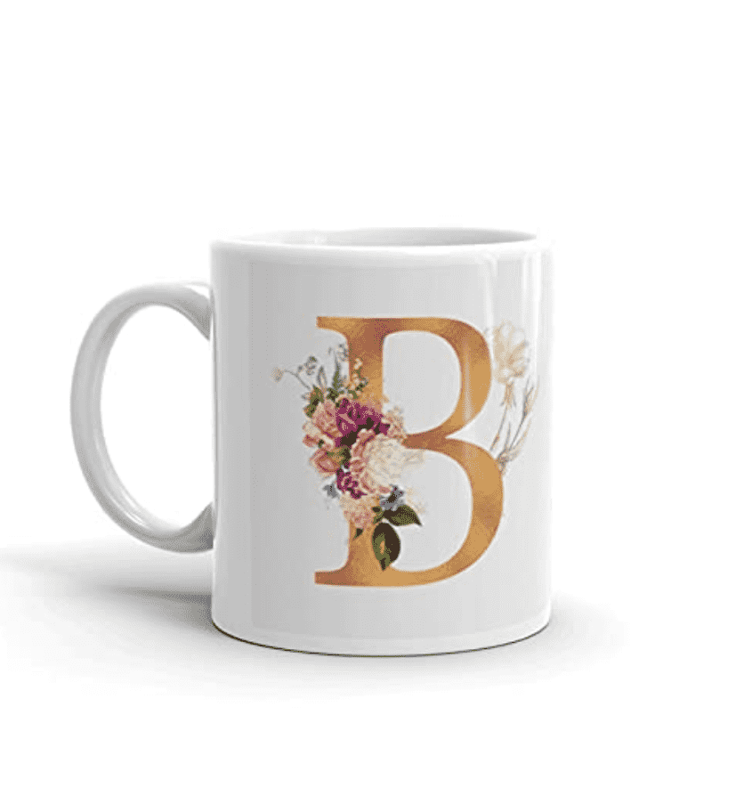 Manufacturer, Exporter, Importer, Supplier, Wholesaler, Retailer, Trader of Alphabet B Love  White Ceramic Mug in Gurgaon, Haryana, India.