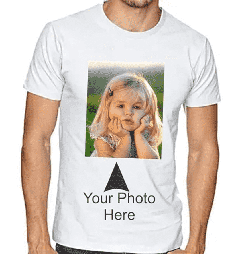 Manufacturer, Exporter, Importer, Supplier, Wholesaler, Retailer, Trader of Polycotton Fabric Half Sleeve Photo T-Shirt in Gurgaon, Haryana, India.