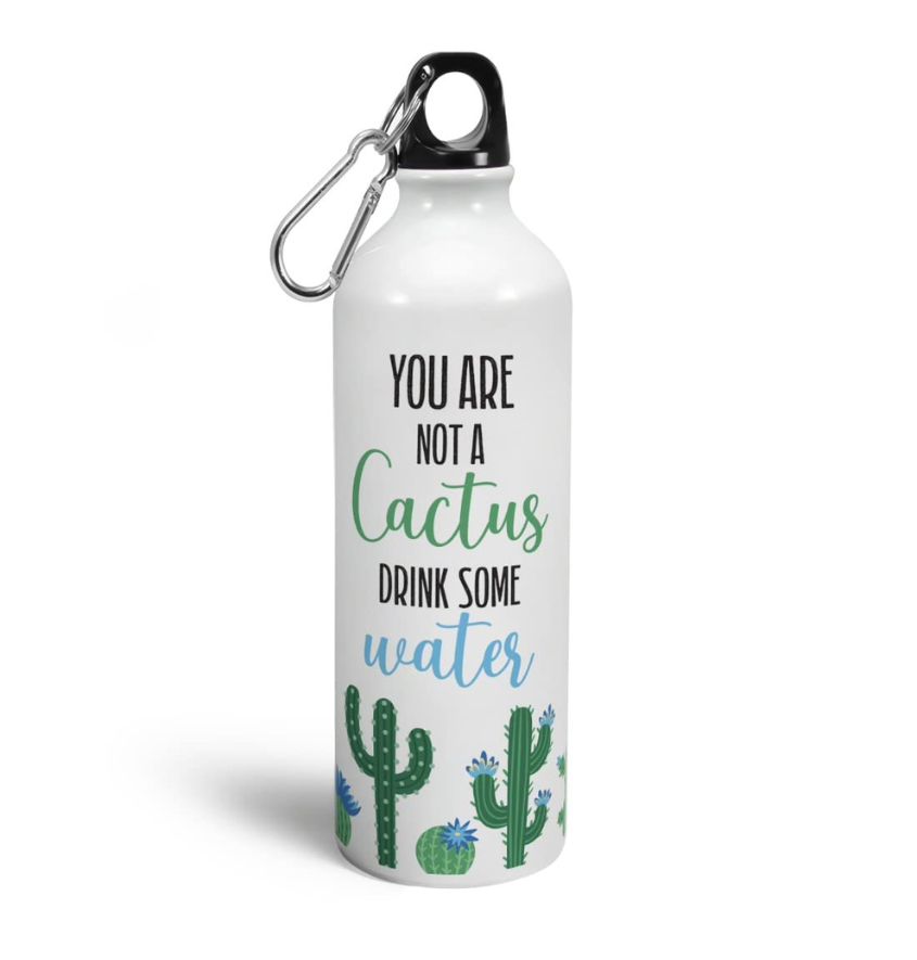 Manufacturer, Exporter, Importer, Supplier, Wholesaler, Retailer, Trader of Printed Design Water Bottle Don't be Cactus in Gurgaon, Haryana, India.