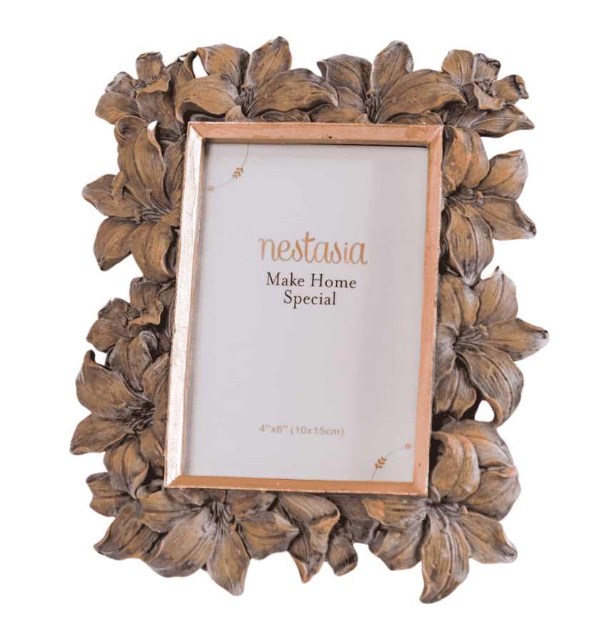 Manufacturer, Exporter, Importer, Supplier, Wholesaler, Retailer, Trader of Wooden Finish Resin Photo Frame in Gurgaon, Haryana, India.